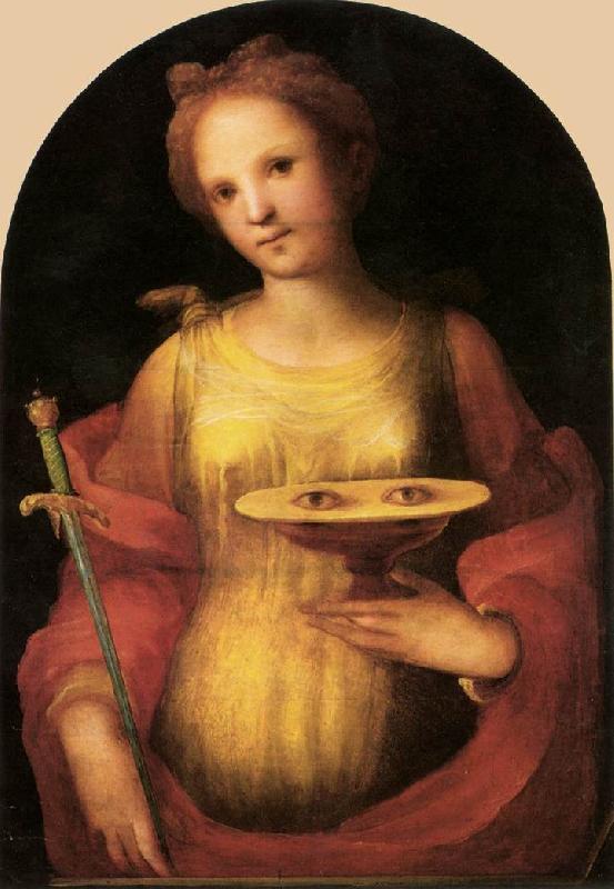 BECCAFUMI, Domenico St Lucy fgg oil painting image